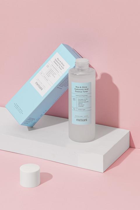 Immagine prodotto Meisani Tonico all'essenza di acido ialuronico Riso e lucentezza (Tonico per il viso, 150 ml)