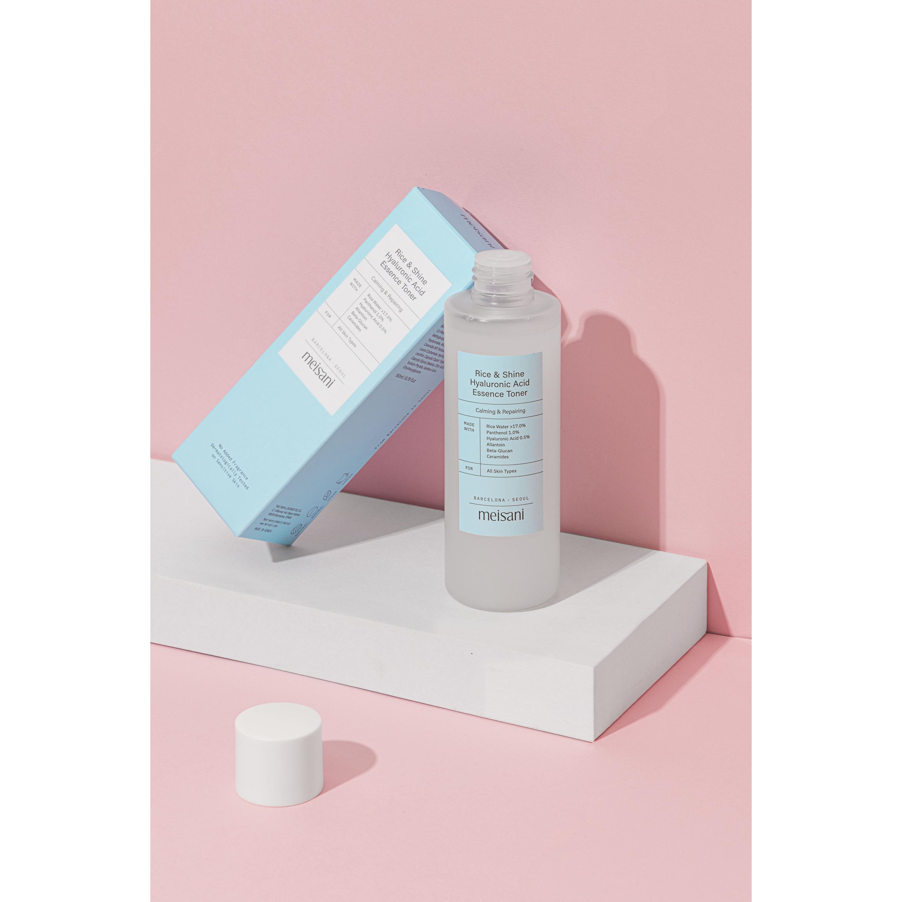 Thumbnail - Meisani, Gesichtsreinigung, Rice and shine hyaluronic acid essence toner (150 ml)