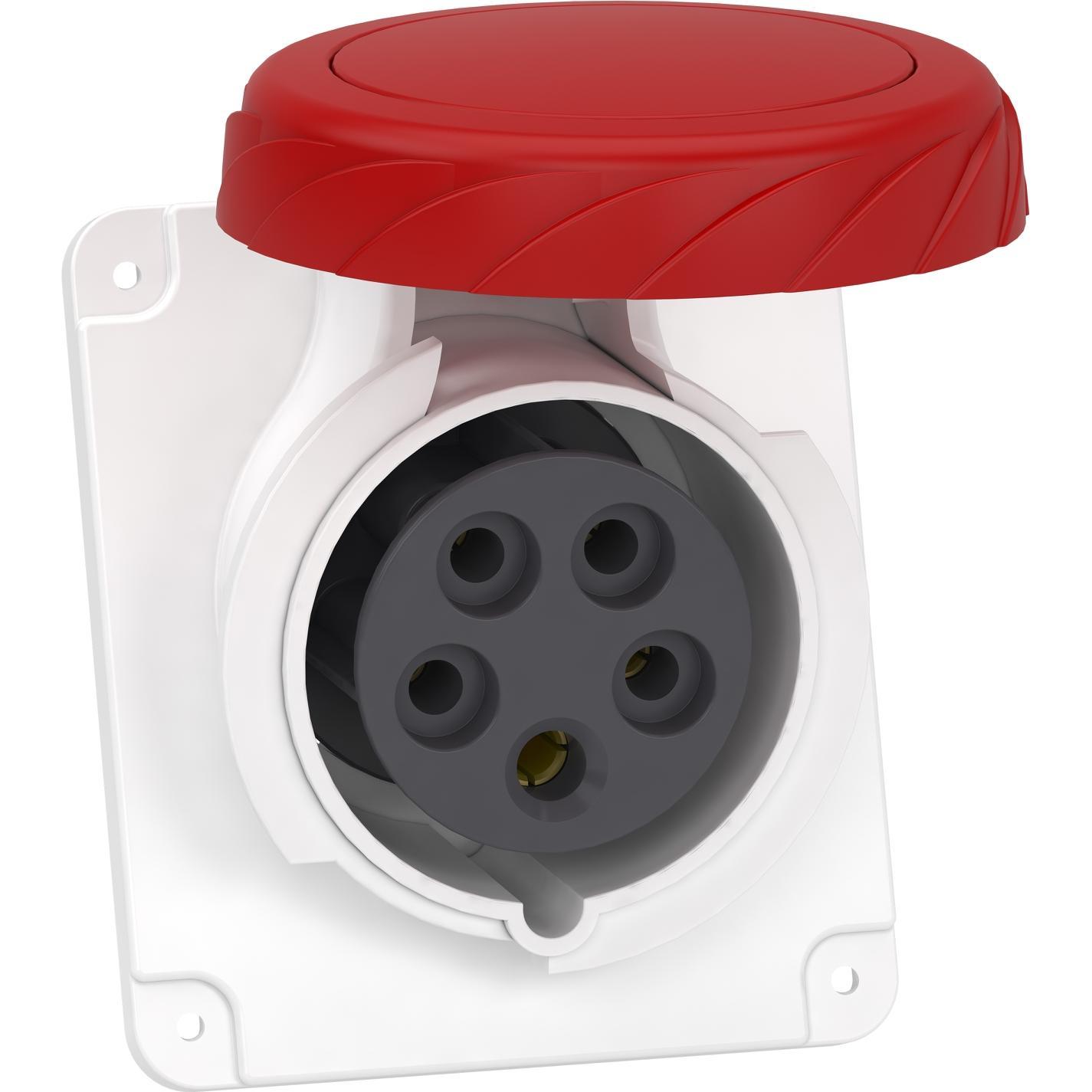 Thumbnail - Schneider Electric, Steckdose, SE PKY16F735 CEE-Anbausteckdose IP67 16A 400V 5p