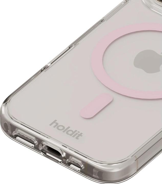 Image du produit Holdit MagSafe Case iPhone 16 Pro Max Pink/Transparent (Apple iPhone 16 Pro Max)