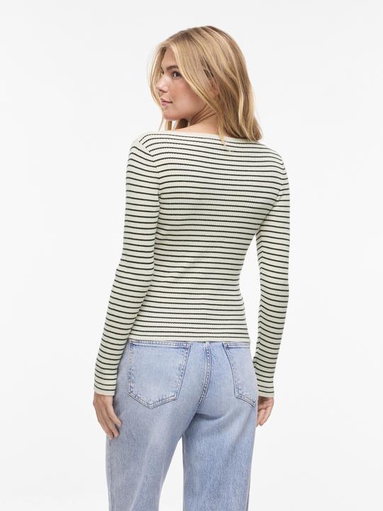 Immagine prodotto Vila VISHILA U-Boot-Ausschnitt Oberteil mit langen Ärmeln (S)