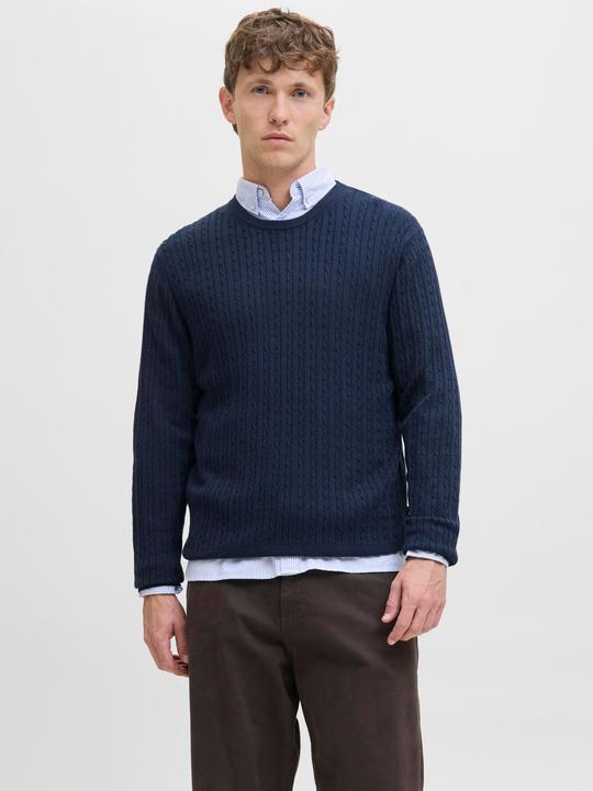 Produktbild Jack & Jones Jjeemil Knit Cable Crew Neck Noos (L)