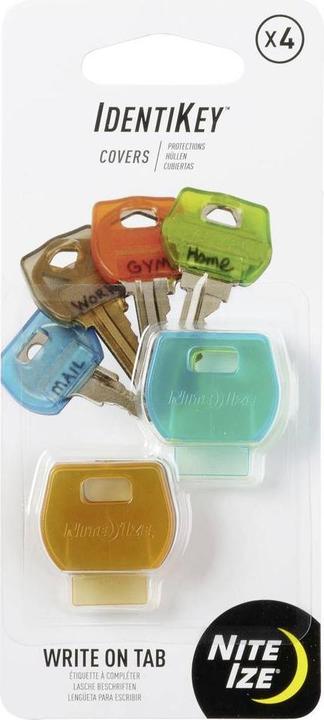 Actual product image Nite Ize IdentiKey™ Covers 4 pieces assorted