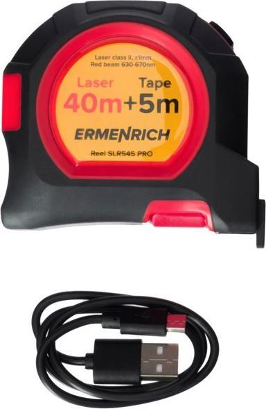 Actual product image Ermenrich Reel SLR545 PRO Laser Tape Measure
