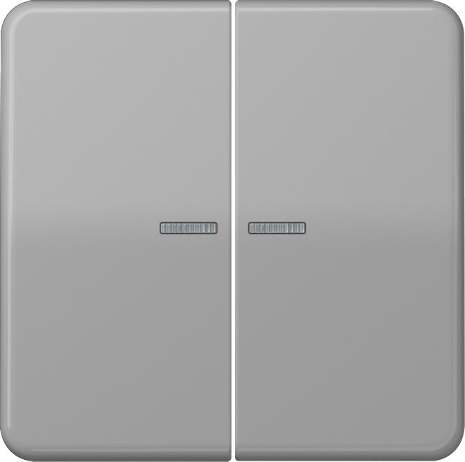 Produktbild JUNG Wippe 2t Schalter CD gr glz Lichtausl CD595KO5BFGR