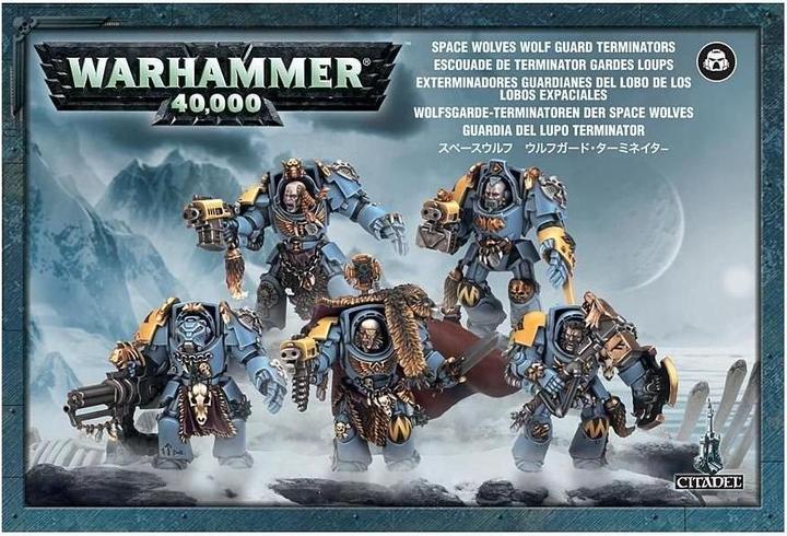 Actual product image Games Workshop Wolf Guard Terminators (Plastic)
