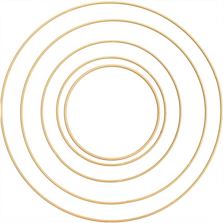 Produktbild Rico Design Metallring 10 cm Gold 1 Stück