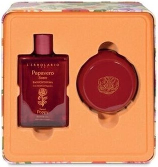 Image du produit L'erbolario Beauty Secrets DUO Gel douche et crème pour le corps au coquelicot