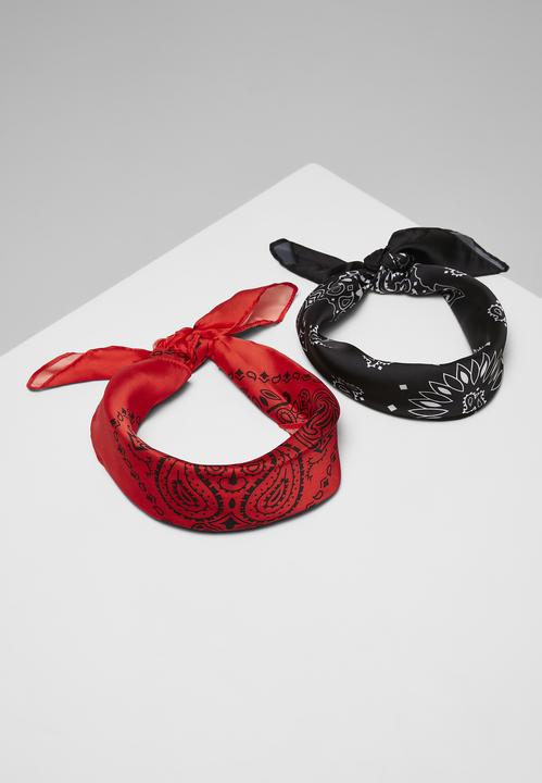 Image du produit Urban Classics Satin Bandana 2-Pack