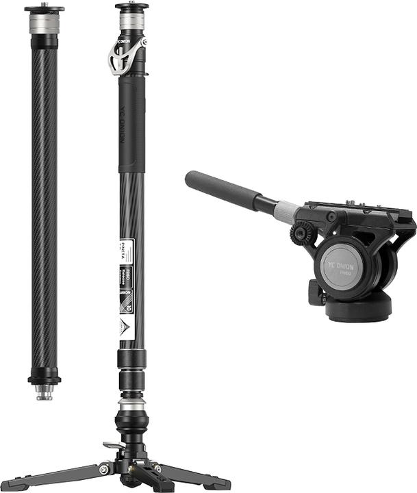 Immagine prodotto Yc onion Pineta 2.0 Carbon Fiber Monopod & FH60S & Extention tube (Carbonio)