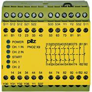 Actual product image Pilz 774605 PNOZ X9 100-120VAC 24VDC 7n/o 2n/c 2so