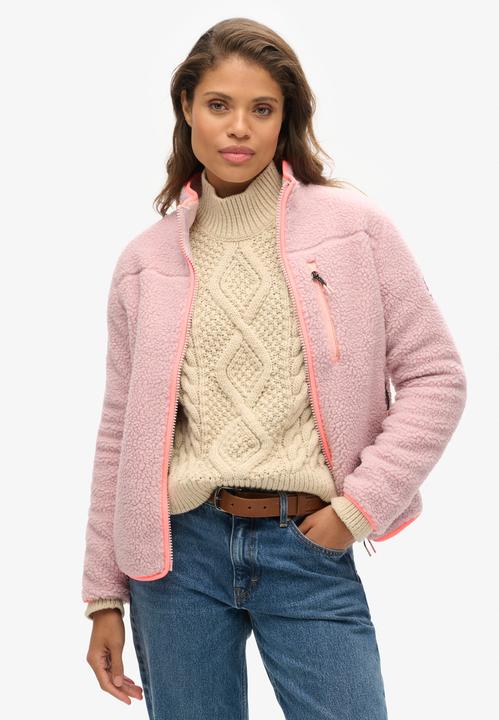 Produktbild Superdry Outdoor Fleecejacke mit durchgehendem Reissverschluss (XS)