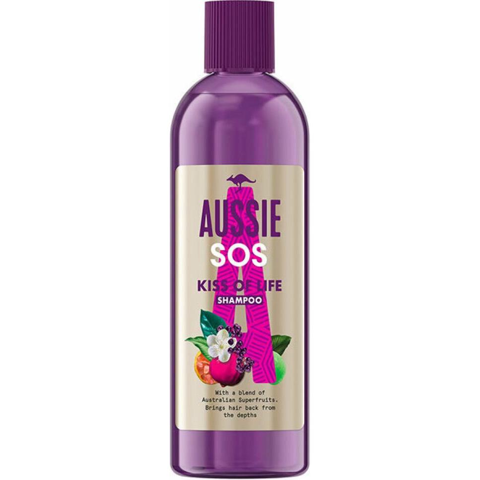 Aussie, Shampoo, Sos Kiss Of Life (290 ml, Flüssiges Shampoo)