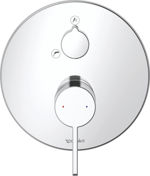 Produktbild Duravit Fertigmontage-Set D-NEO f Unterputz-Wannenmischer m Sich-kom chr