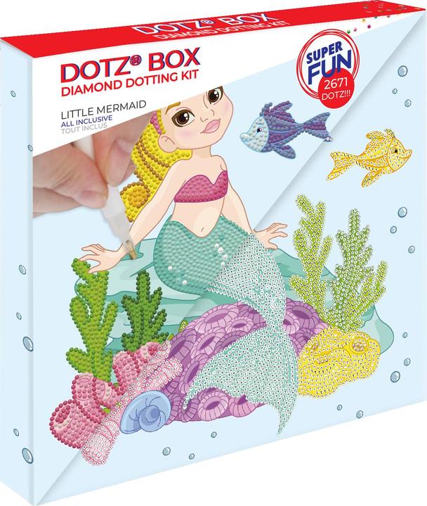 Actual product image Diamond Dotz Diamond Painting Little Mermaid
