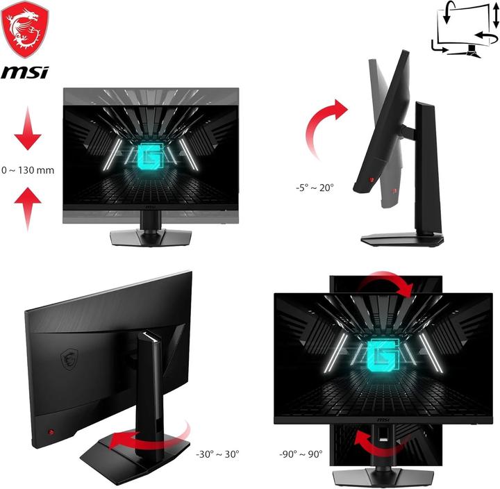 Produktbild MSI G272QPF E2 27inch Rapid IPS Flat (2560 x 1440 Pixel, 27")