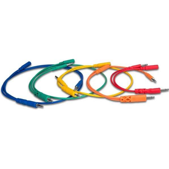 Thumbnail - Hosa CMM-500Y-MIX-Patch Cables 5pcs. (0.90 m), Audio Kabel