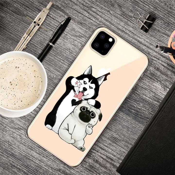 Image du produit Ueli Express iPhone 11 Pro Max Super Slim Caoutchouc Coque TPU Chiens Cool (Apple iPhone 11 Pro Max)