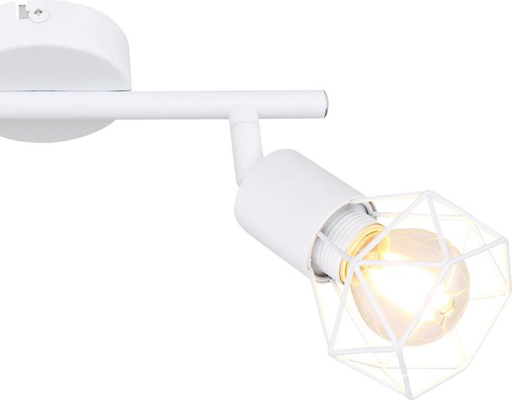 Actual product image Globo Spotlight Xara I white 2xE14 (E14)
