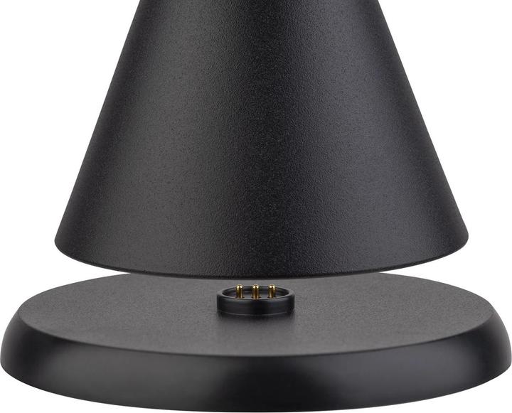 Image du produit APS Cone Mini Tischleuchte D13cm H11.5cm schwarz
