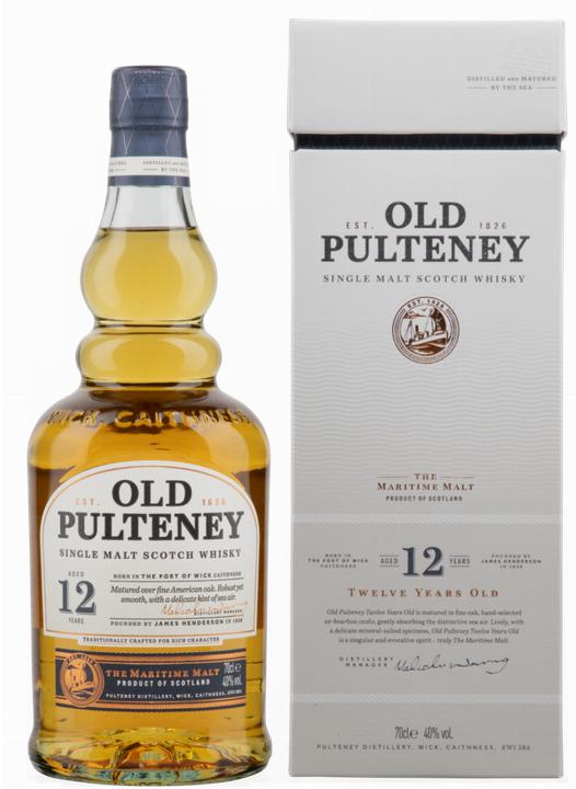 Old Pulteney 12 Years (Single Malt, Scotch whisky, 1 x 70 cl)