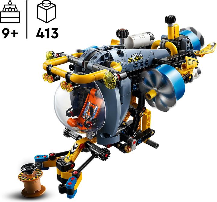Produktbild LEGO Tiefseeforscher U-Boot (42201, LEGO Technic)