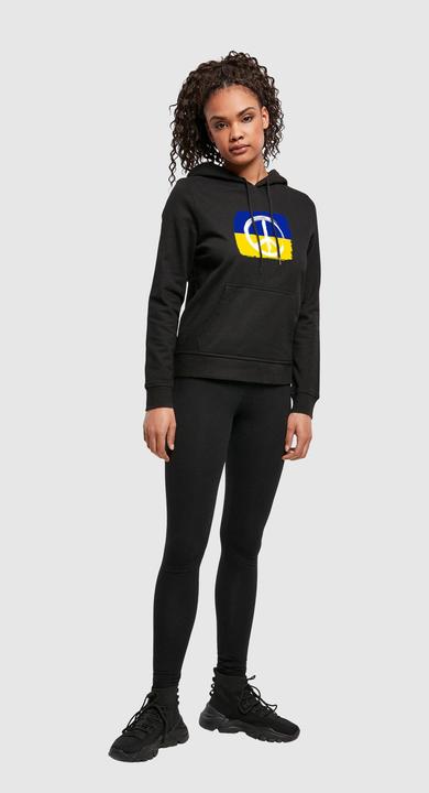 Produktbild Merchcode Ladies Peace - Flag Peace Basic Hoody - 161635 (M)