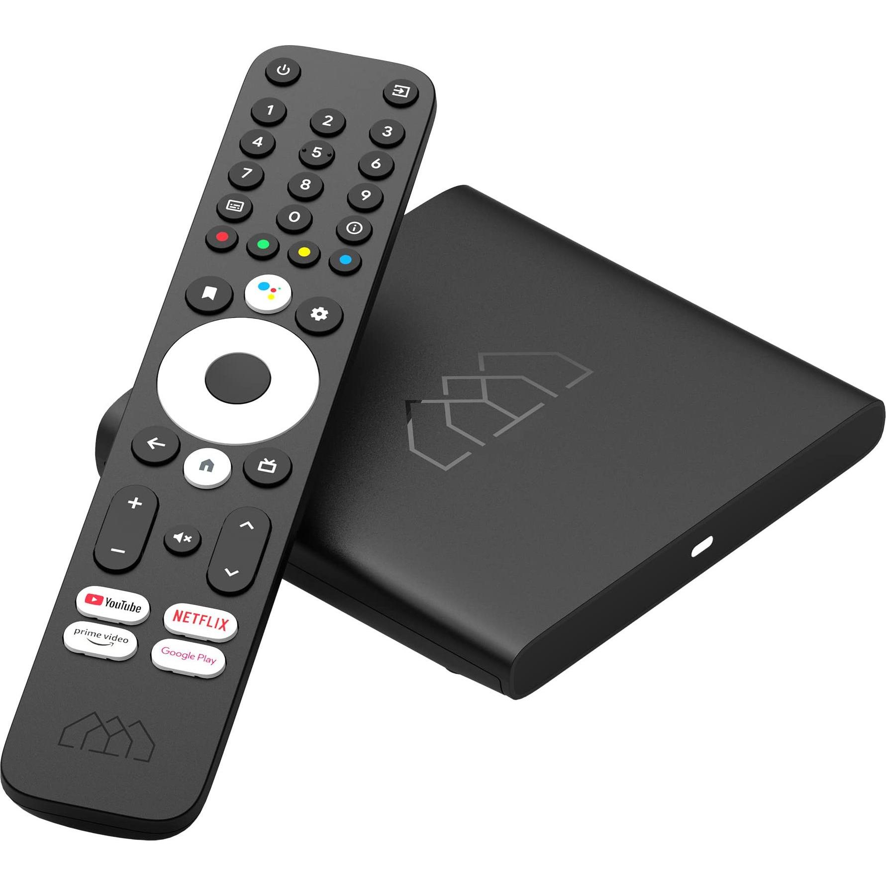 Xoro Homatics BoxQ S, UHD, Android 11, inkl. DVB-S Dongle, Streaming Media Player