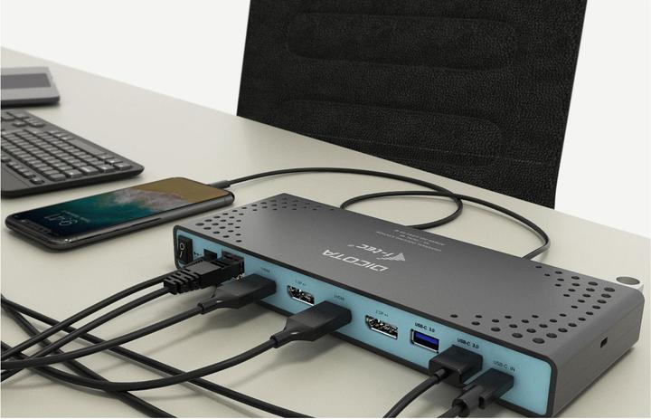 Actual product image Dicota USB-C 13-in-1 Docking Station 5K HDMI/DP (USB-C, 13 ports)