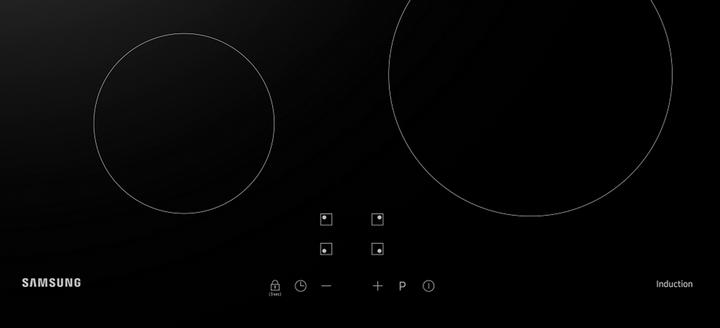 Actual product image Samsung NZ64M3NM1BB Integrated zone induction hob 4 zone(s)