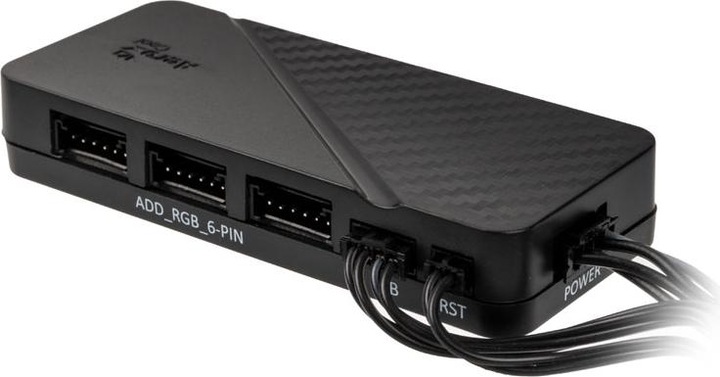 Produktbild AeroCool Saturn 12F ARGB Pro Hauptplatine Ventilator (120 mm, 3 x)