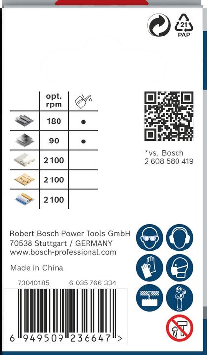 Actual product image Bosch Professional Zubehör PRO Multi material hole saw, 48 mm, with thread (125 mm)