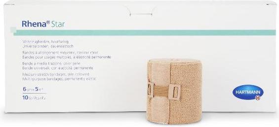 Image du produit Rhena Star L Bandes élastiques 6cmx blanc