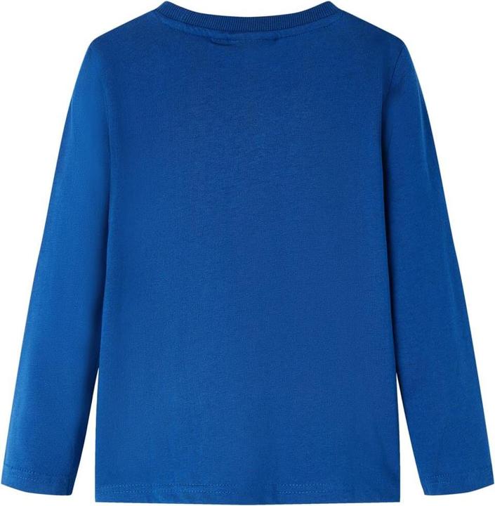 Produktbild vidaXL Kinder-Langarmshirt Dunkelblau 128,Material: 100