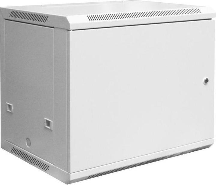 Digitus Armoire murale 9U, 600x450mm, gris RAL 7035 (9 HE, Rack 19 pouces)