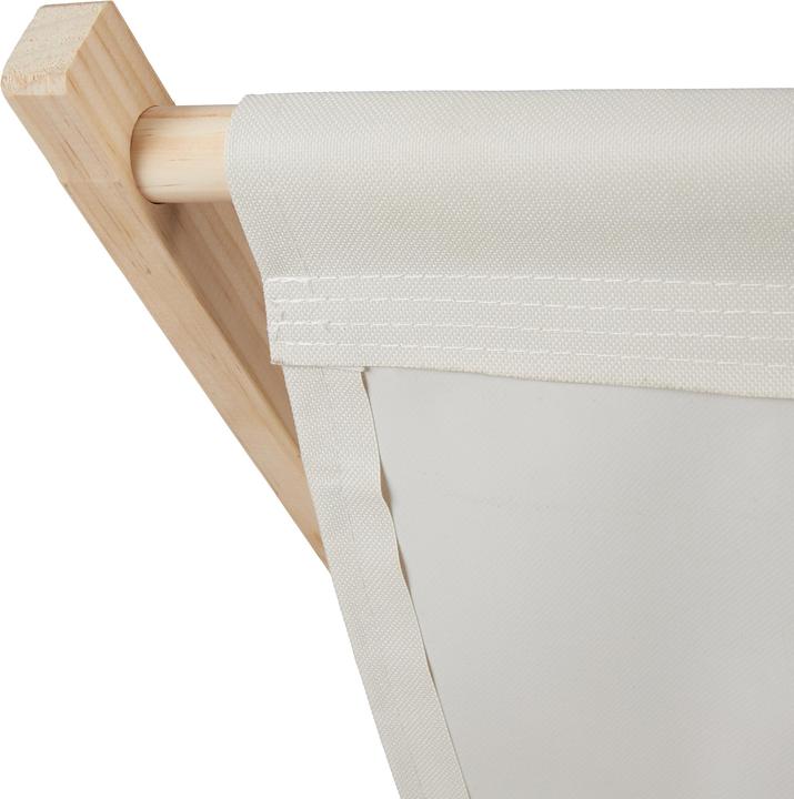 Actual product image Relaxdays Wooden Deckchair, Folding (93.50 cm)