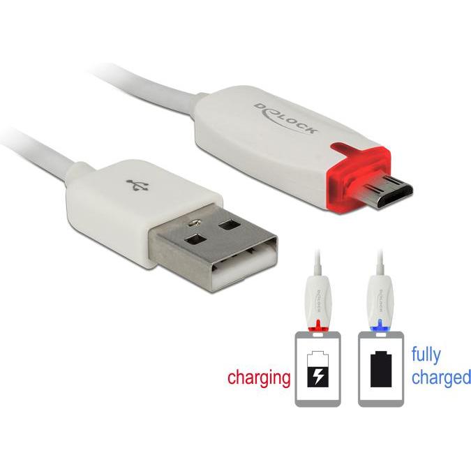 Thumbnail - Delock USB-Kabel USB Typ A, 4-polig (M) (1 m, USB 2.0), USB Kabel