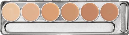 Produktbild Dermacolor Camouflage Palette D1W-D6W (D1W-D6W)