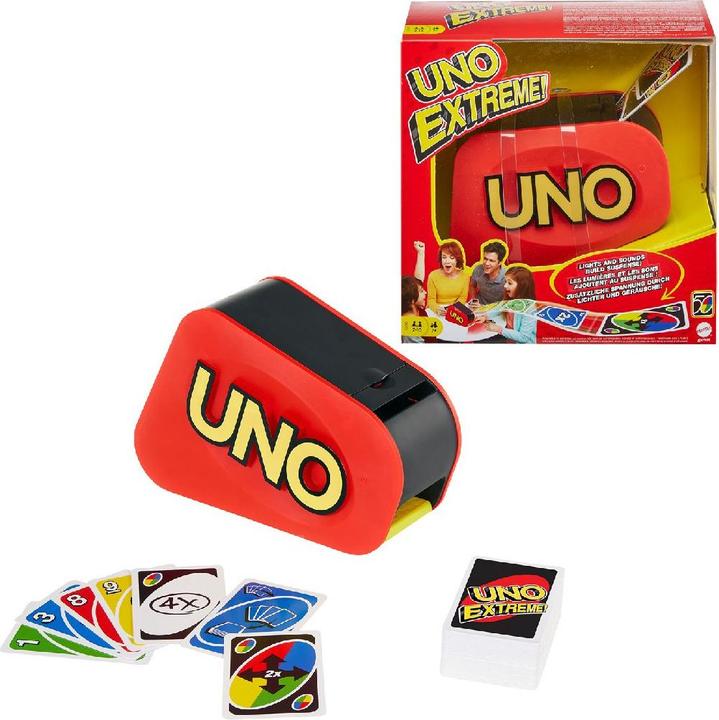 Produktbild Mattel Games UNO Extreme (Deutsch, 2 - 10 Spieler)
