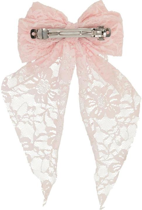 Immagine prodotto Trisa Haarbarrette mit Spitzenschleife, Rosa