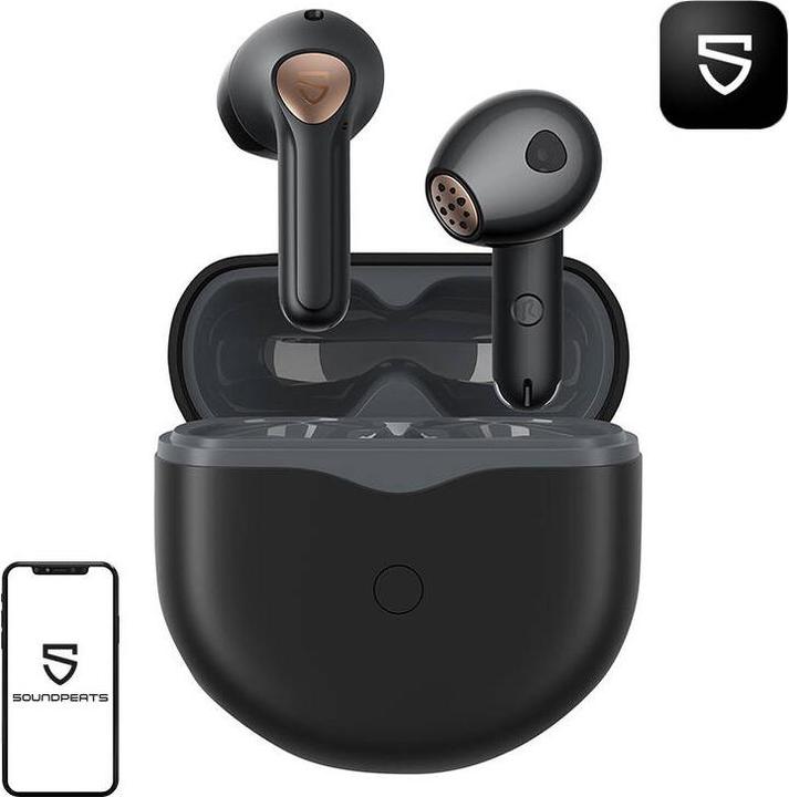 Image du produit Soundpeats Air 4 (Pas de réduction du bruit, 6.50 h, Sans fil)