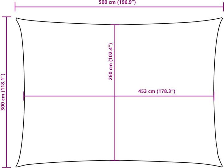 Produktbild vidaXL Nezhatok (3 x 5 m)