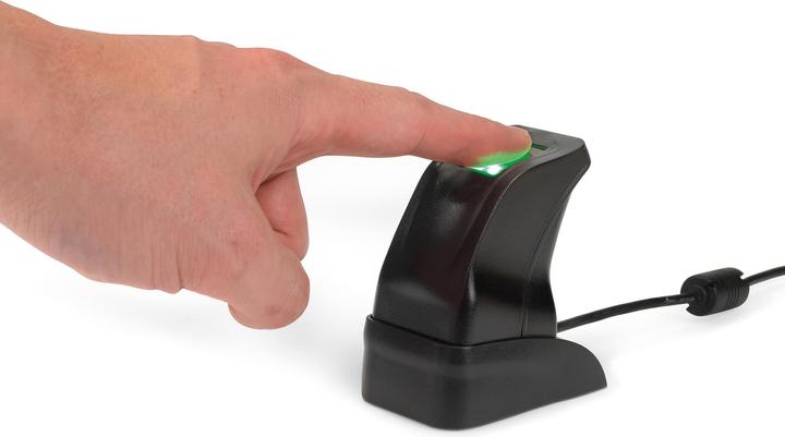 Actual product image TimeMoto FP-150 - USB fingerprint reader for easy enrolment of fingerprints on the