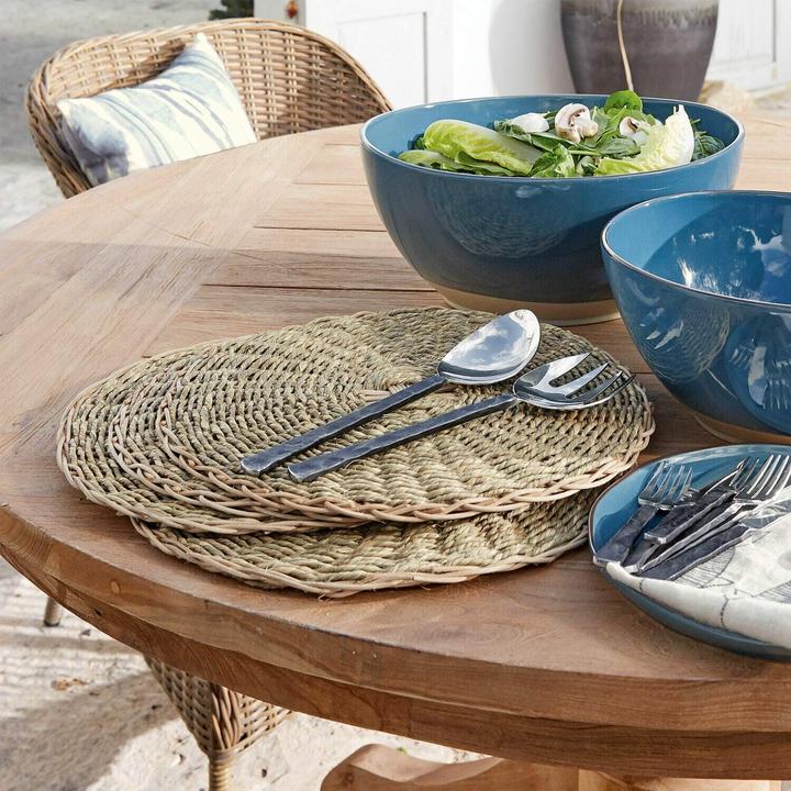 Image du produit Loberon Set de table 4 pièces Staines marron (4 pcs, 36 cm)
