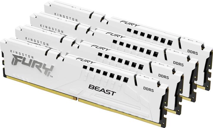 Produktbild Kingston D5128GB 5600-40 Beast wh K4 KFY XMP (4 x 32GB, 5600 MHz, DDR5-RAM, DIMM)