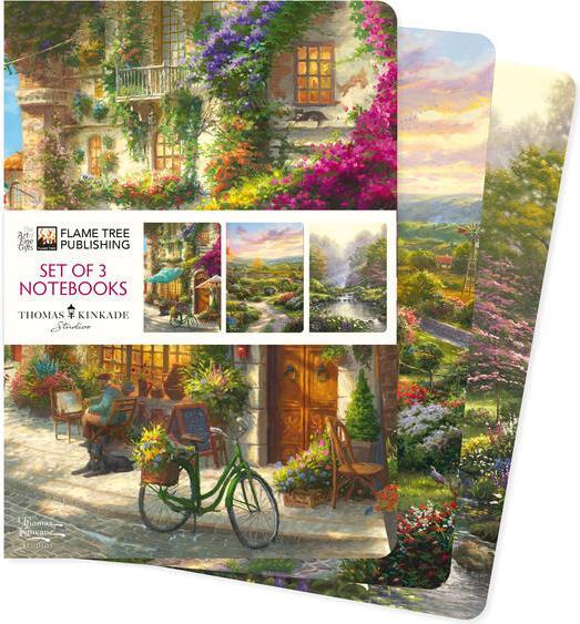 Produktbild Thomas Kinkade Set of 3 Standard Notebooks (A5, Blanko)