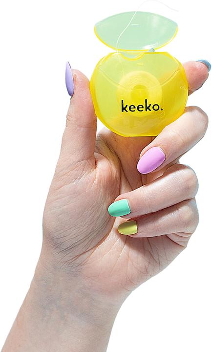 Produktbild Keeko. - Kokosnuss Zahnseide