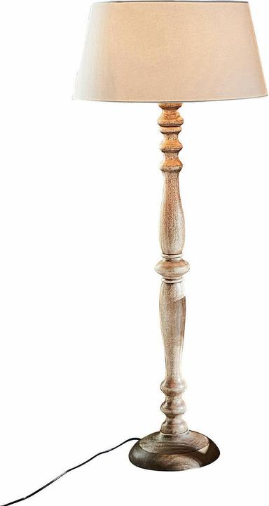 Image du produit Loberon Lampadaire Madyson marron/crème (E27)