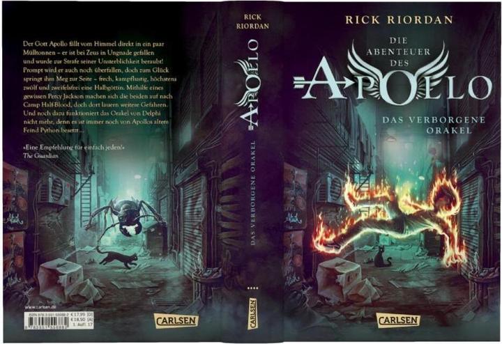 Produktbild Die Abenteuer des Apollo 1: Das verborgene Orakel (Rick Riordan, Deutsch)