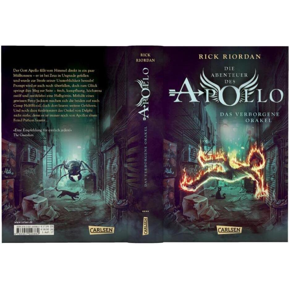 Thumbnail - Die Abenteuer des Apollo 1: Das verborgene Orakel, Hörbücher von Rick Riordan